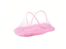 Cama com Mosquiteiro Dobrável Padrão de Bolinhas, Proteção Contra Mosquitos, Indispensável para o Verão Ao Ar Livre, Ideal para Crianças, e STELASPLEN