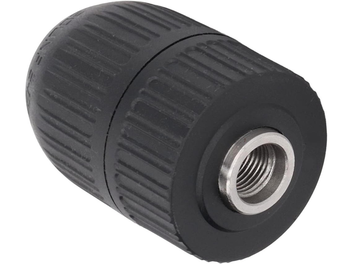Mandril De Elétrica Kikumi Com Em Abs E Aço Carbono, Para Chave Impacto, Faixa Aperto 2 A 13 Mm, Rosca 1/2 Polegada 20unf,