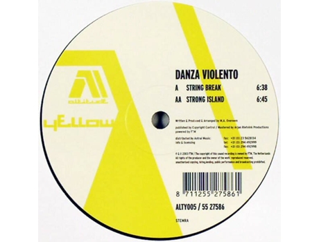 Vinil String Break Altitude Yellow, For The Music (ftm)