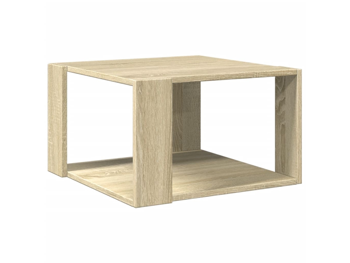 Coffee Table, Coffee Tables Vidaxl Marrom Madeira Processada (51.5 X 51.5 X 30 Cm)