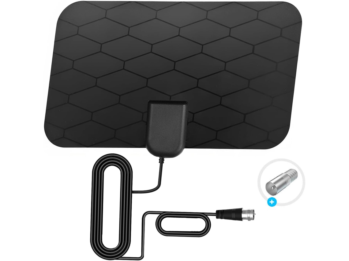 Antena De Tv Digital Para Smart Tv Com Recepção De 360° E Suporte Para 4k E 1080p. Aquaforge