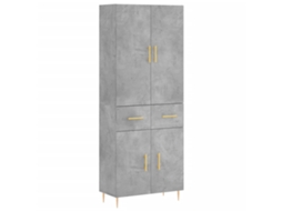 Highboard, Highboards Vidaxl Cinzeto Madeira Processada (n/a)