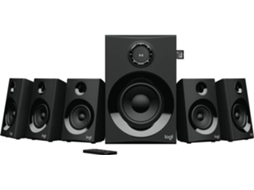 Colunas 5.1 LOGITECH Z607 bluetooh (PC e Smartphone - 160 W)