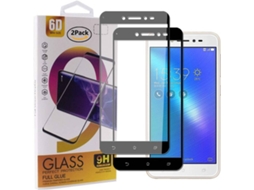 Película Vidro Temperado Asus Zenfone Live ZB501KL HONGWE. Cobertura Completa Preto