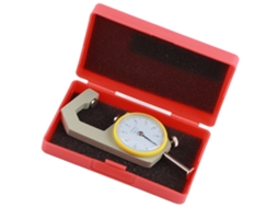 Calibre De Grosor De Dial Redondo Con Punta Plana Y Puntiaguda, Rango 0‑20 Mm, Herramienta De Medición Precisa