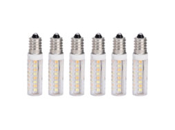 Conjunto de 6 Lâmpadas Led E14 com 52 Leds Cada CHABERLU