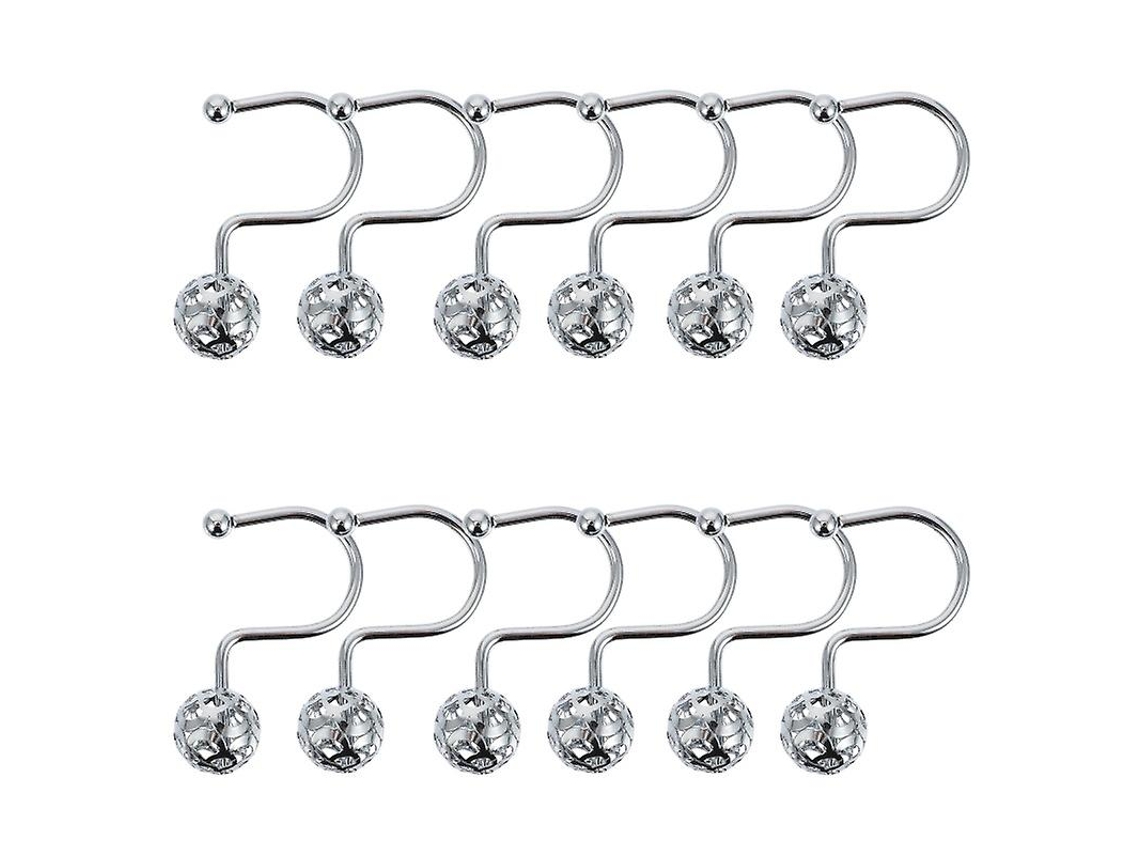 12Un Ganchos de Cortina Duráveis ALLINLESS