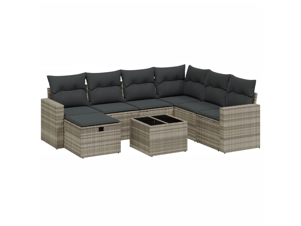 Garden Sofa Set, Garden Sofa Sets Vidaxl Cinzeto Rattan / Vime (n/a)