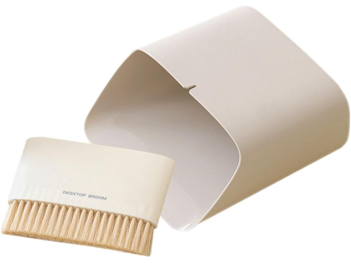 Mini Vassoura E Pá De Lixo Mesa, Conjunto De 1 Peça, Pp E Nylon