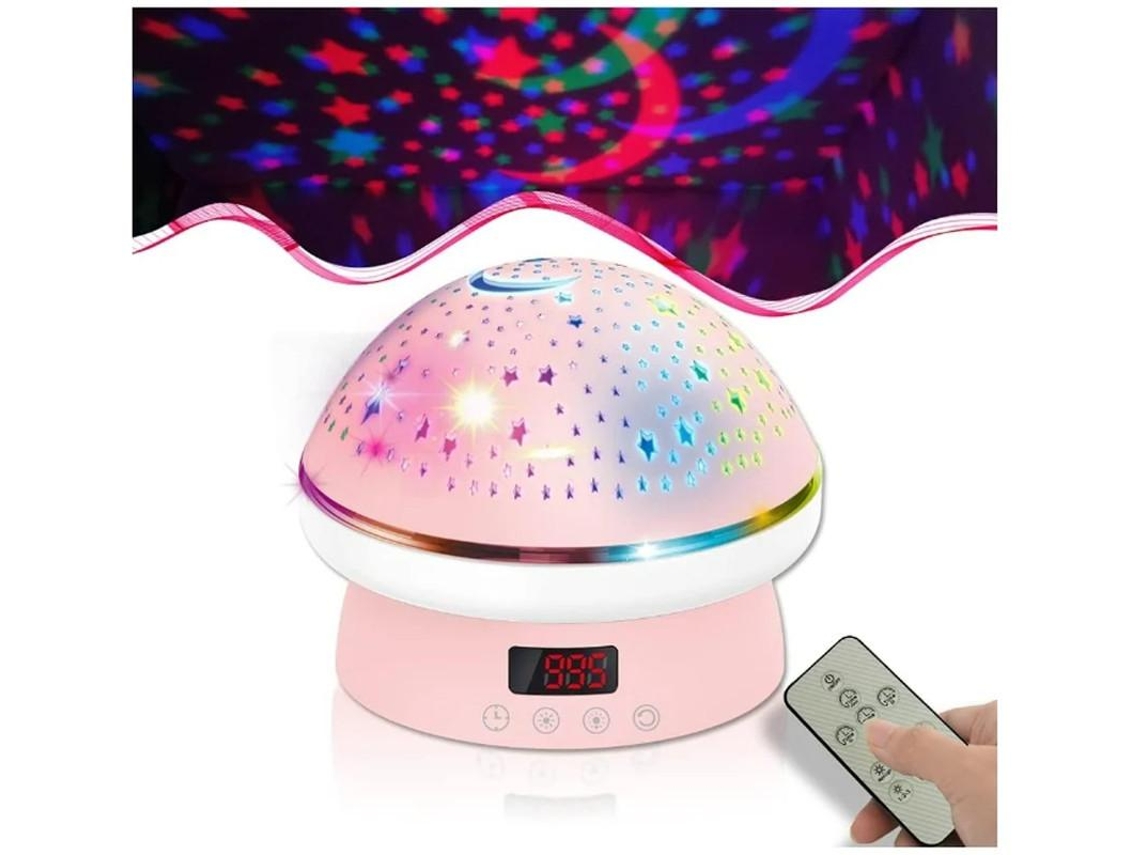 Projetor Galaxy Luzes Multicoloridas Para Quarto Temporizador De Controle Pluto Dream Light Luzes De Controle Remoto Para Presentes De Yizhood