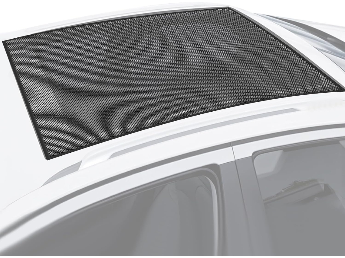 Protetores solares para interiores de carros, tecidos magnéticos respiráveis para