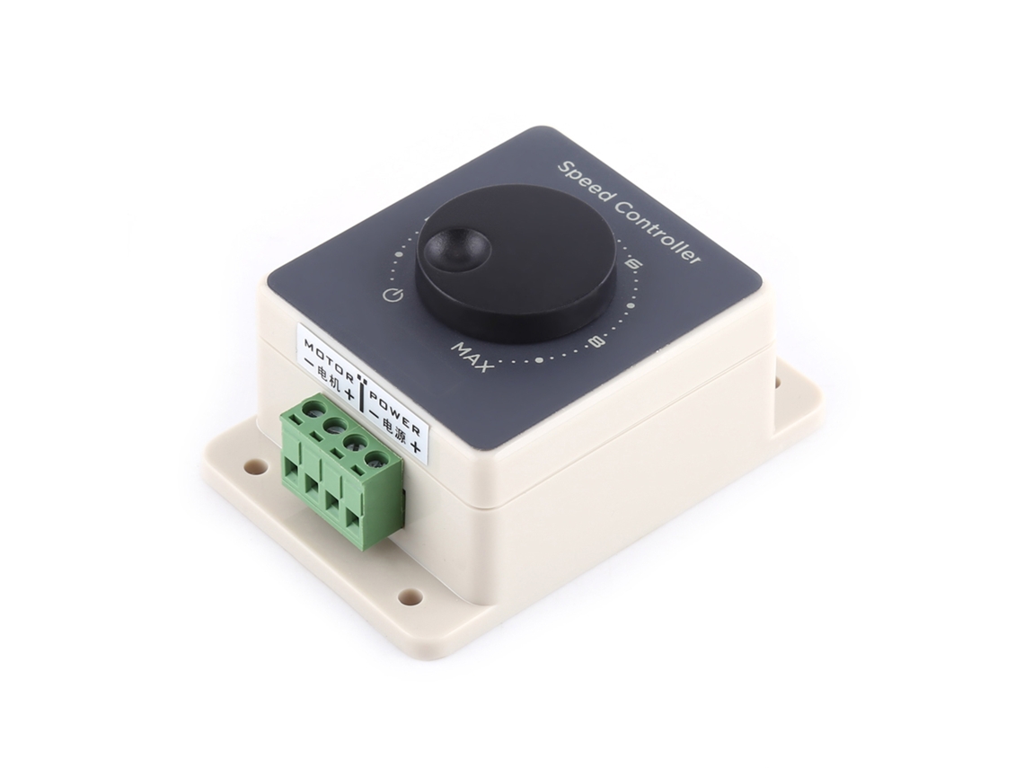 Controlador de Velocidad Pwm para Motor Cc 10 60v 20a com Caixa Impermeável
