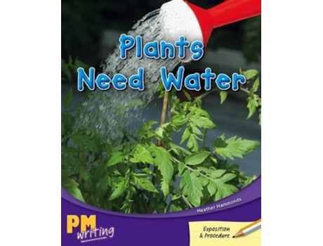 Livro Plants Need Water de Heather Hammonds (Inglês)