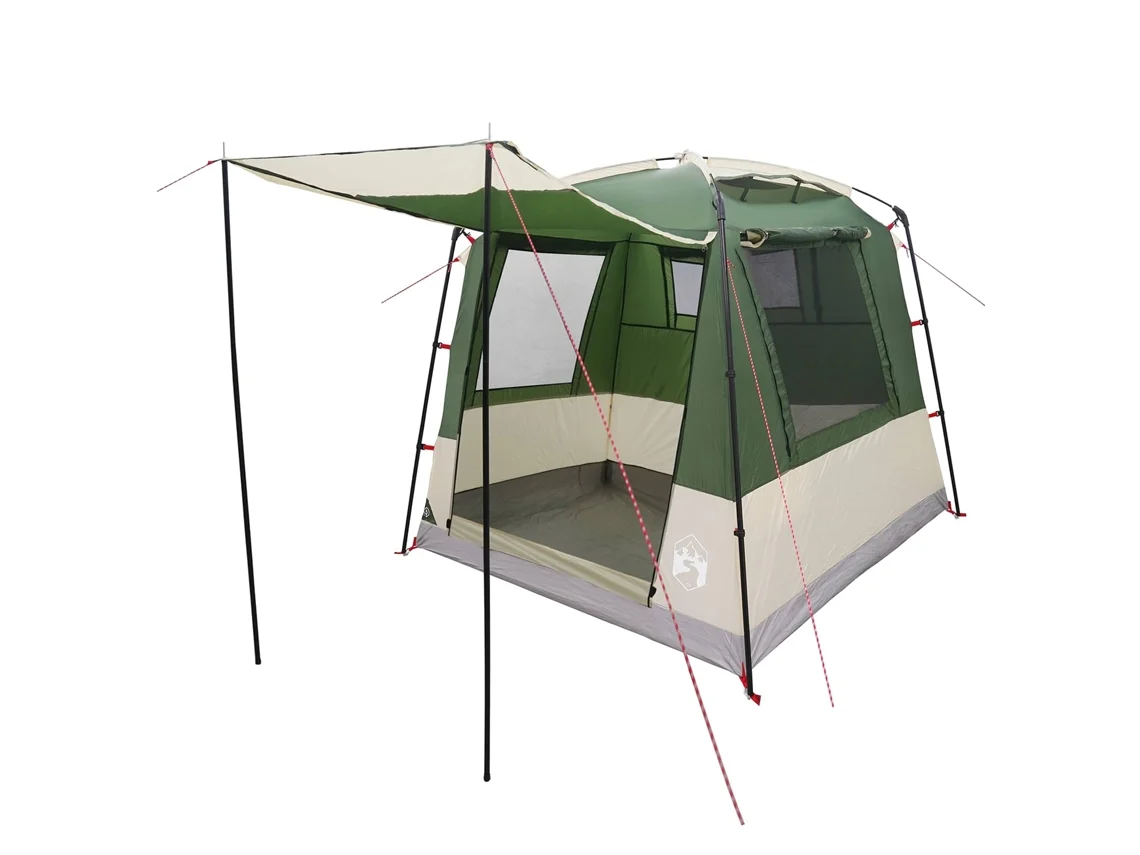 Conjunto 1 Tenda De Festa Vidaxl Verde Poliéster (4 Pessoas)