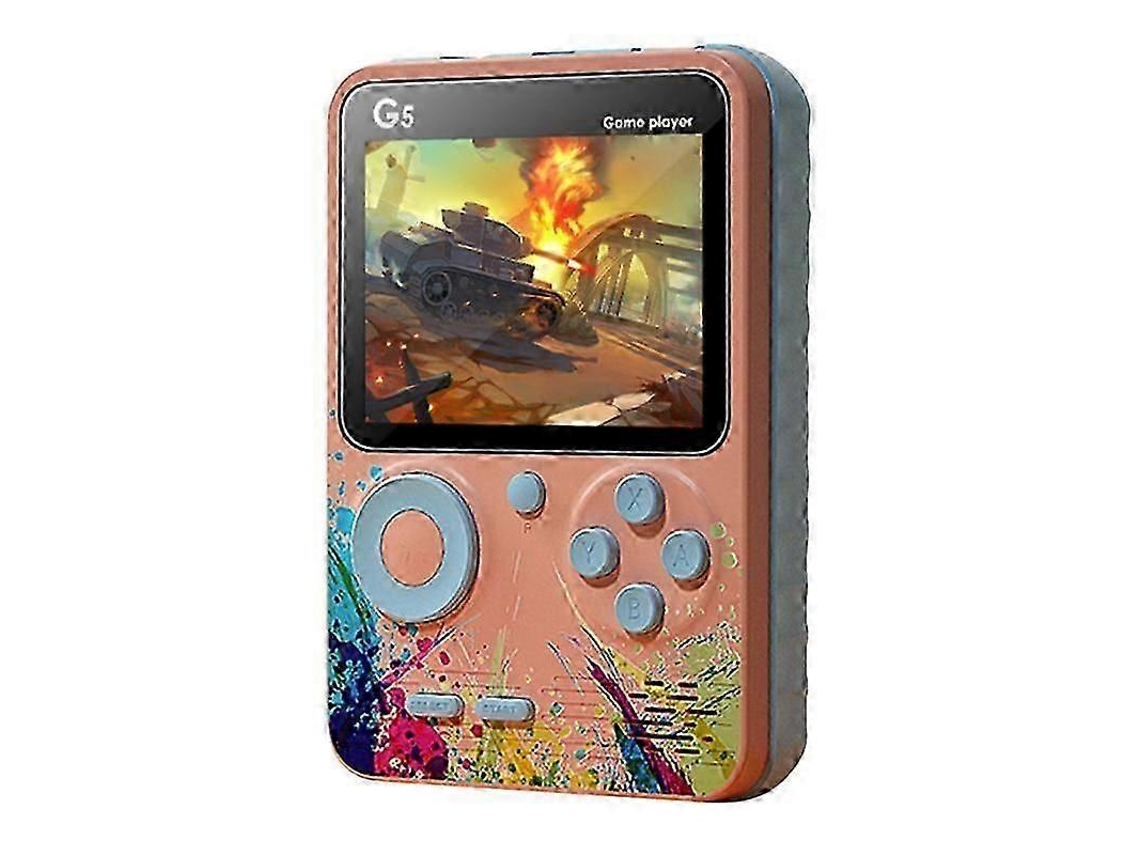Console De Videogame Retrô G5, Portátil, Com Tela De 3 Polegadas, Controle De Bolso E 500 Jogos Integrados. Hengjian