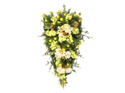 Laxiscreed Arranjo Floral Artificial De 55cm Para Decoração De Parede Com Tulipas