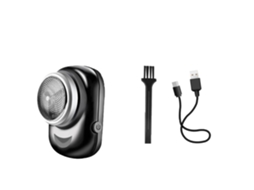Máquinas de Barbear Elétricas Km-C2 Mini Escova de Limpeza Preto