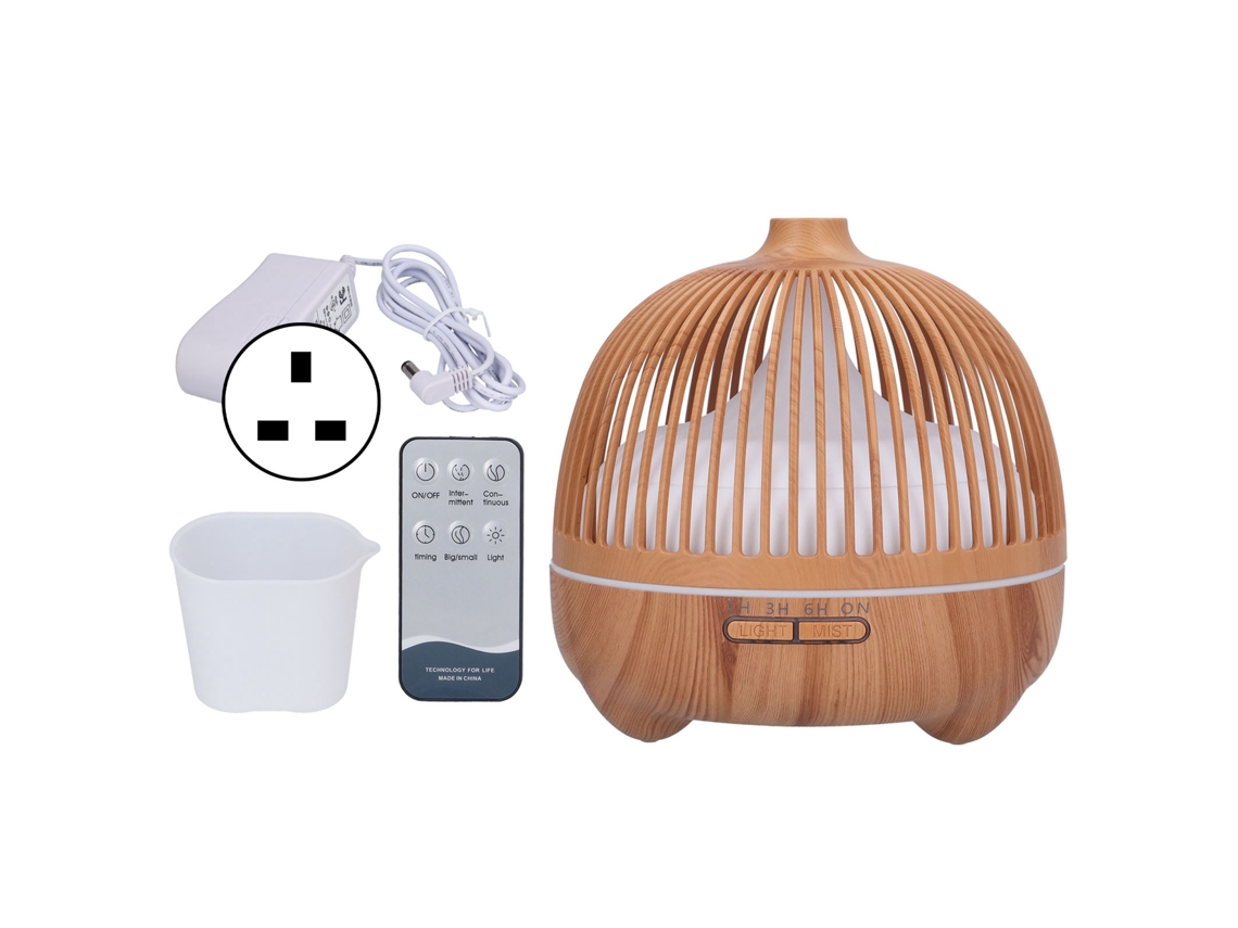 Laxiscreed Umidificador De Ar Doméstico Com Difusor De Óleos Essenciais E Luz Led Colorida
