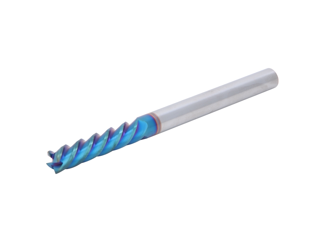 Laxiscreed Broca Cnc De Ponta Plana Com 4 Cortes E Revestimento Nano Hrc65°
