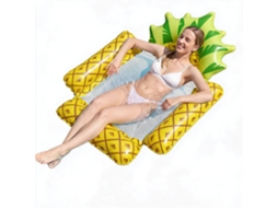 Anel de Natação Flutuante para Adultos Relaxarem na Piscina e na Praia HENTEN HOME 115x104 Cm