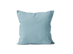 Capa De Almofada 40x40 Cm Alix Azul Glaciar, Da Soleil D'ocre Blue