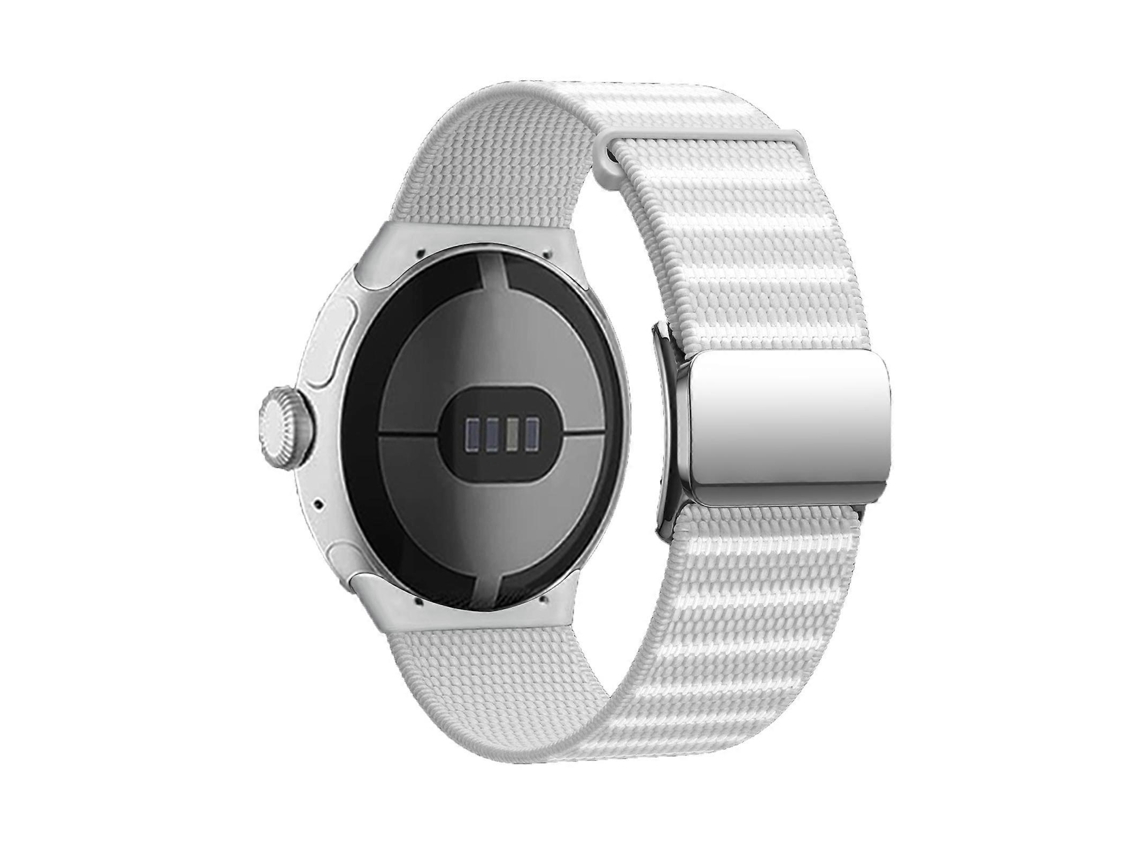 Pulseira De Relógio Em Nylon Refletivo Com Fecho Magnético