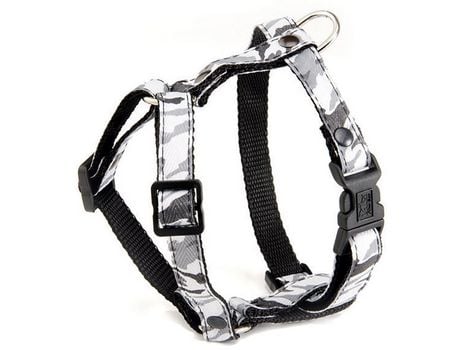 Arnês para cães de Camuflagem ALTER EGO Cinzento 25 a 38 x L. 1