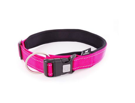 Coleira de cão ARKA HAOK Collection Né O ARKA HAOK Rosa 40 a 50 X L. 4