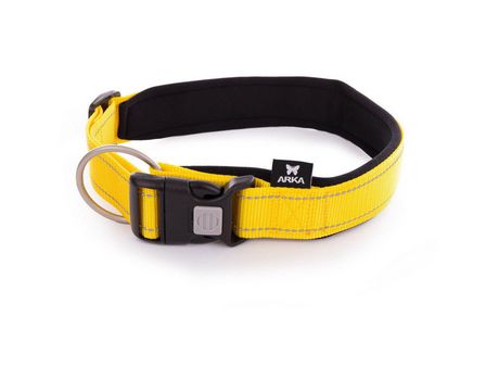 Coleira para cães ARKA HAOK da coleção NéO ARKA HAOK Amarelo 40 a 50 X L. 4