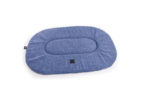 Almofada Oval para Cão e Gato MARTIN SELLIER Azul e Cinza 90 cm x 3 cm