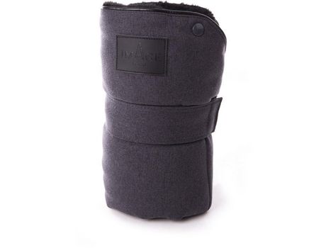 Canasta para Cão e Gato da Coleção Faubourg da Martin Sellier Cesta/Plaid 2 em 1 IMAGE Cinza 90 x Largura 70