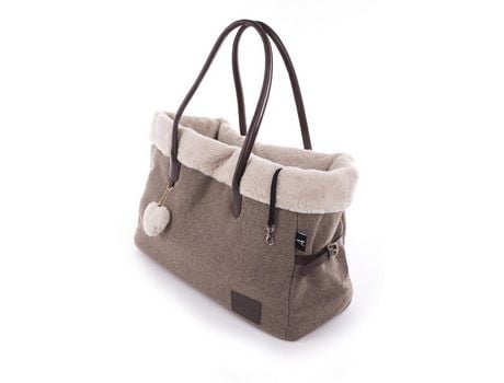 Bolsa de Transporte Confortável para Cão e Gato da Martin Sellier IMAGE Châtaigne 50 x Largura 20 x Altura 32