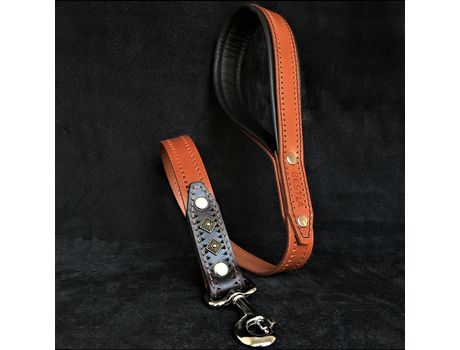 Coleira The Balteus Castanho BESTIA CUSTOM DOG GEAR