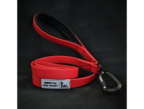 Trela Tática Vermelha BESTIA DOG SPORT