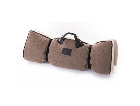 Manta para Cão e Gato com Estampa de Gance e Voluptine da Martin Sellier IMAGE Castanho 1 m x Largura 70