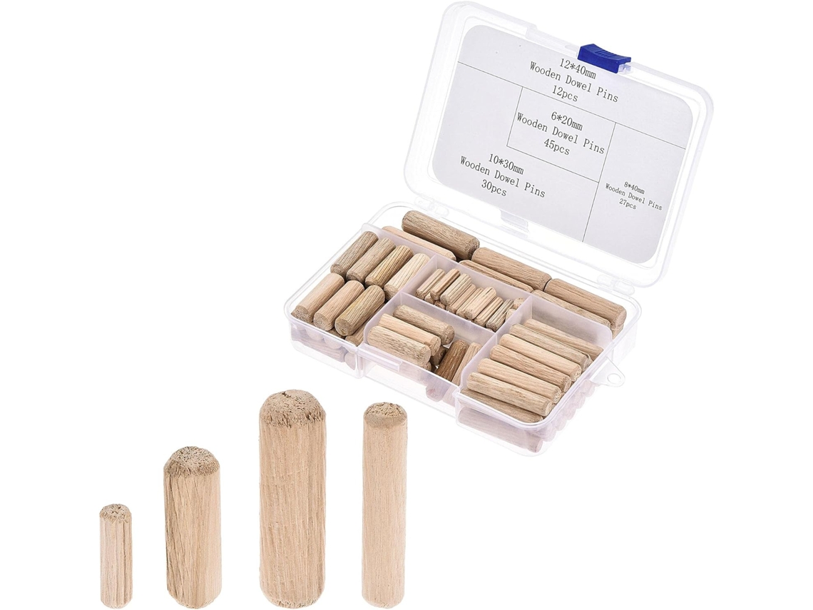 Cavilhas de Madeira 6x20mm 8x40mm 10x30mm 12x40mm CHABERLU