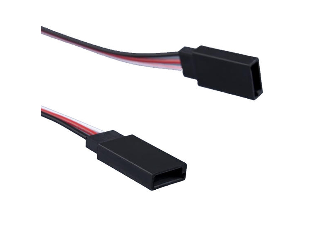 Conjunto de 5 cabos de extensão em Y para servo RC de 30 cm, com conector Dupont, para modelos RC. MDUG