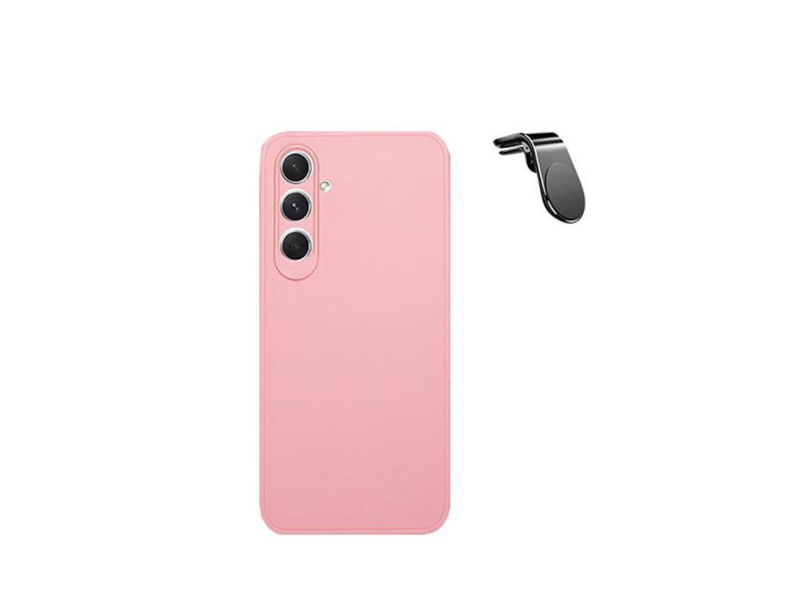 Capa para Samsung Galaxy A05 GIFT4ME Silicone Magnética Rosa