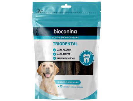 Triodental Cão Grandes 15 Fatias de Vegetais BIOCANINA