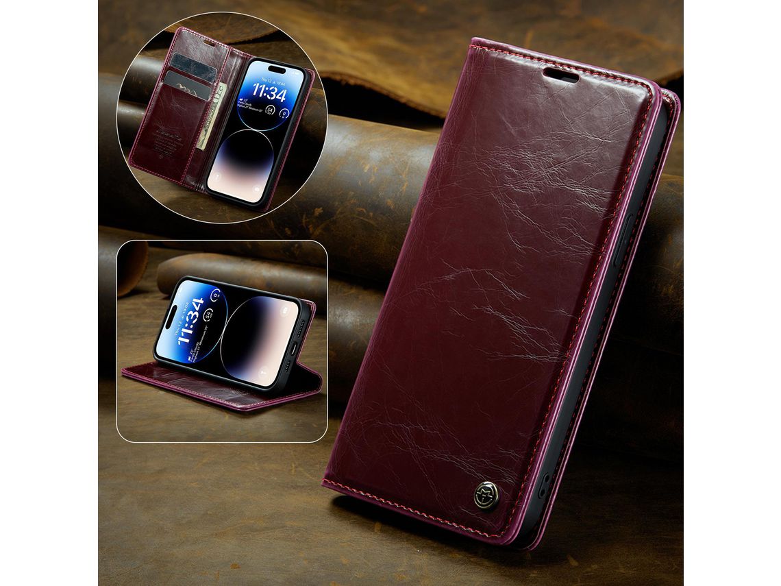 Capa para iPhone 14 com Porta-Cartões Multicor