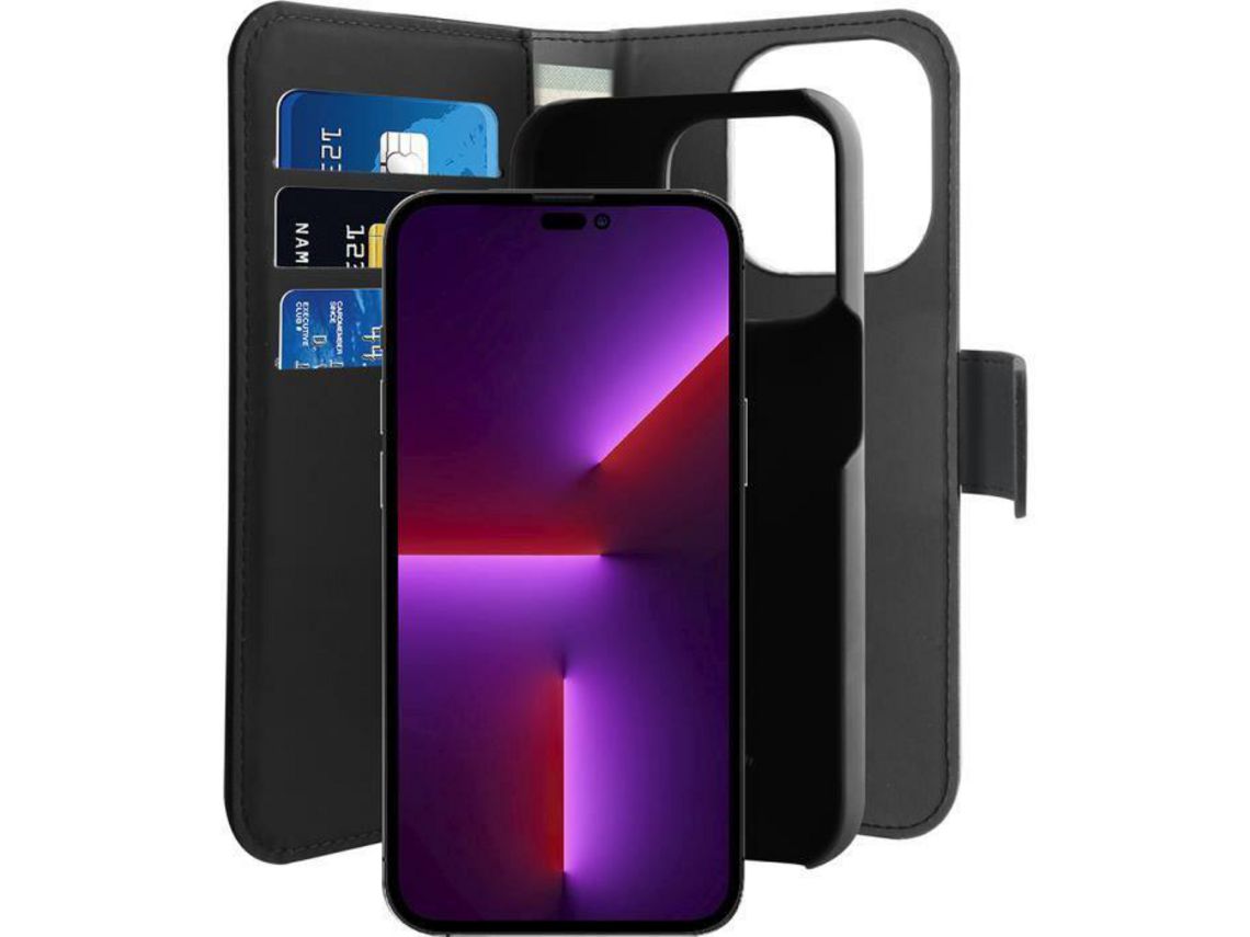 Capa Fólio para iPhone 14/14 Pro PURO Magnética Preto