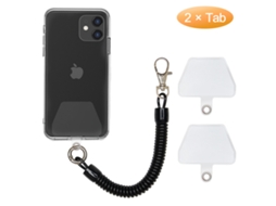 Colar Para Celular Com Pingente, Alça Elástica Universal.