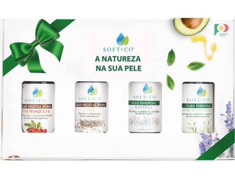Coffret Corporal SOFT&CO Óleos Vegetais (160 ml)