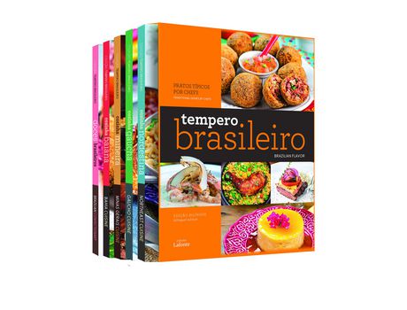 Livro Box Tempero Brasileiro Bilíngue 5 Volumes de EDITORA LAFONTE ( Português-Brasil )