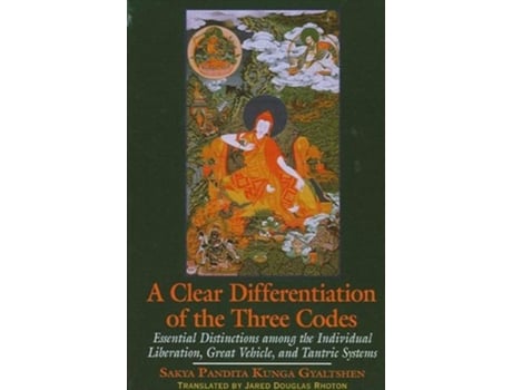 Livro A Clear Differentiation of the Three Codes de Sakya Pandita Kunga Gyaltshen (Inglês)
