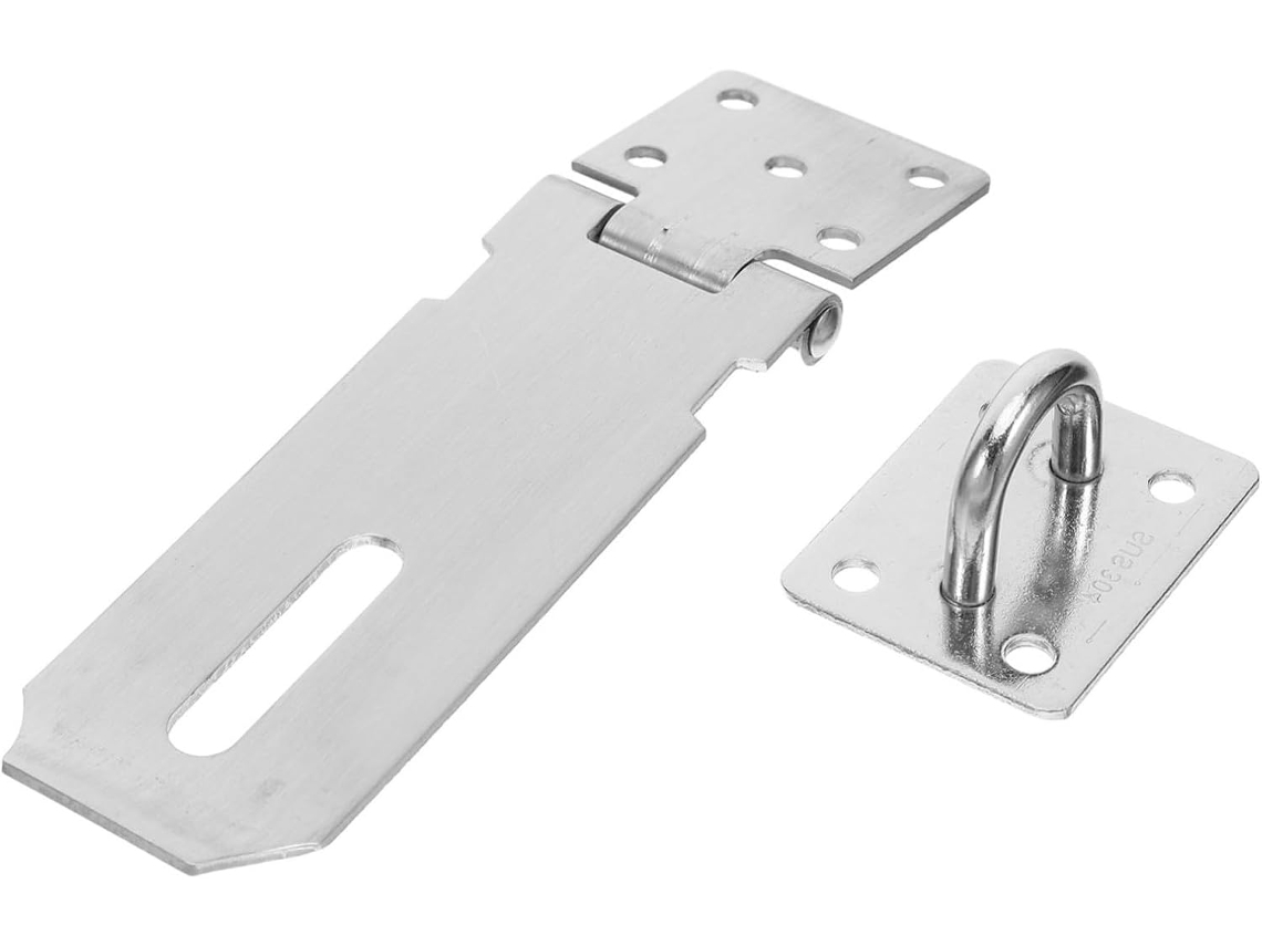 Fechadura De Aço Inoxidável Para Porta Armário, Prateada