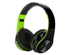 Auriculares Dobráveis Sem Bluetooth Verde