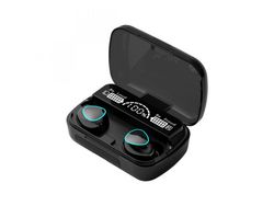 Auriculares Carregamento Sem Estéreo Azul