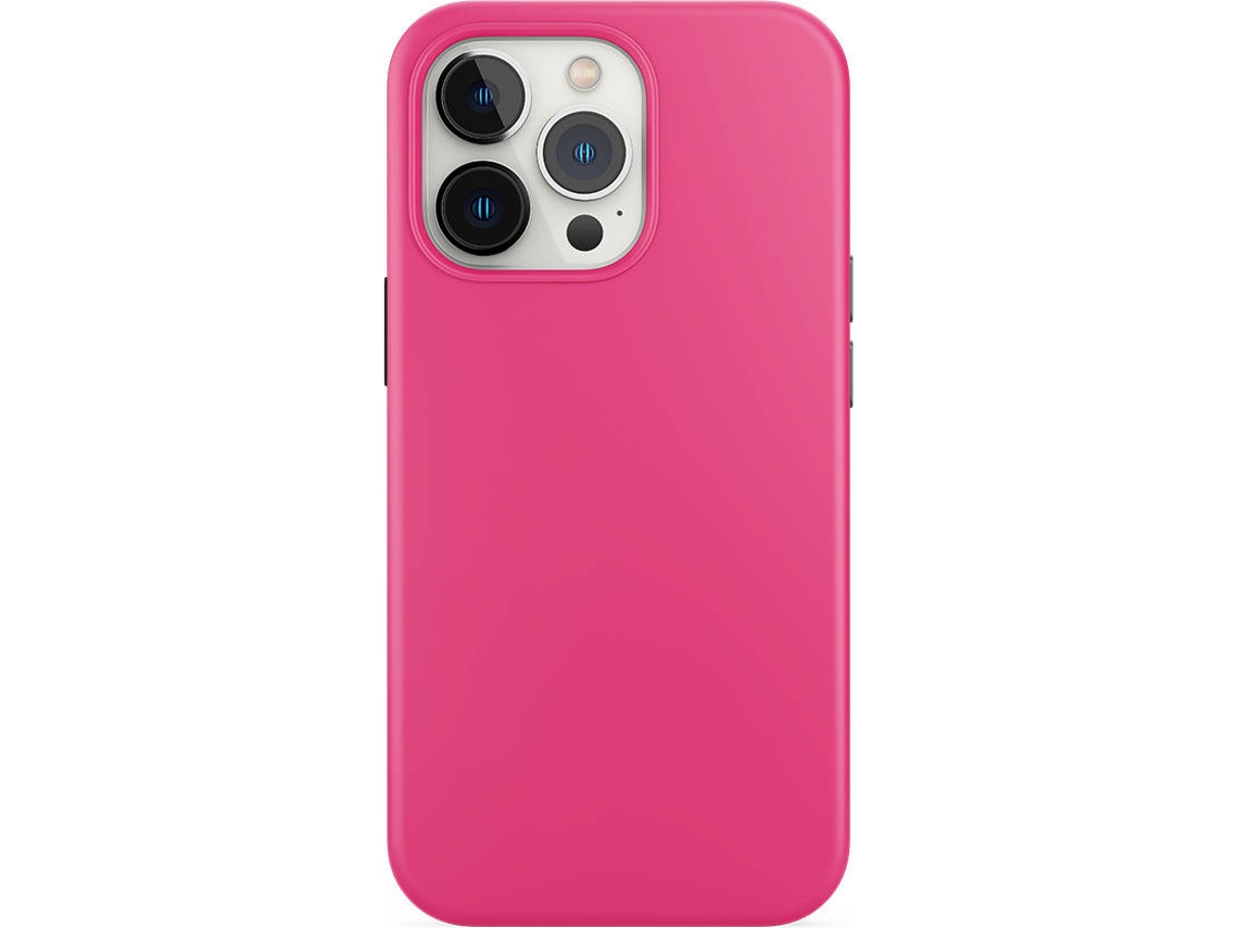 Capa JUST IN CASE  Monocolor iPhone 16 (Fucsia)