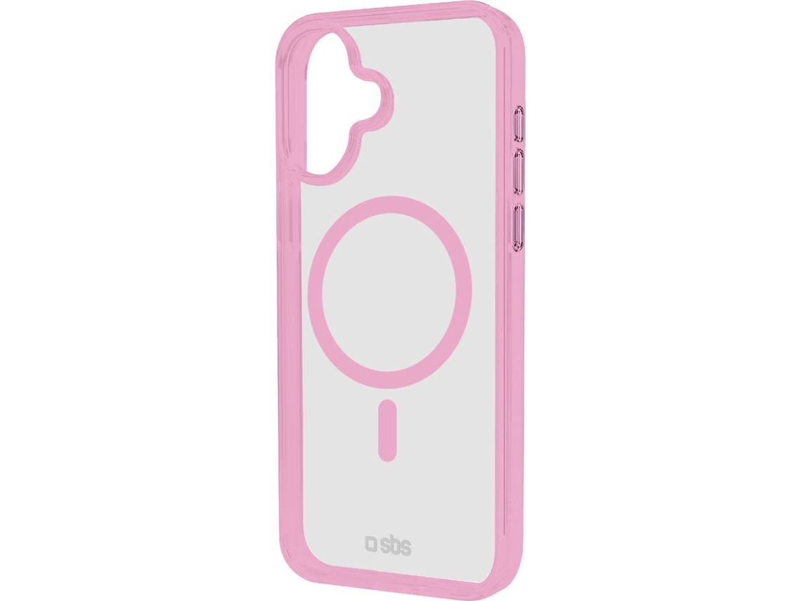 Capa SBS MagSafe iPhone 16 Plus (Rosa)